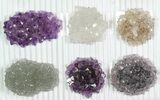 Lot: Amethyst Crystal Rosettes - Pieces #82599-1